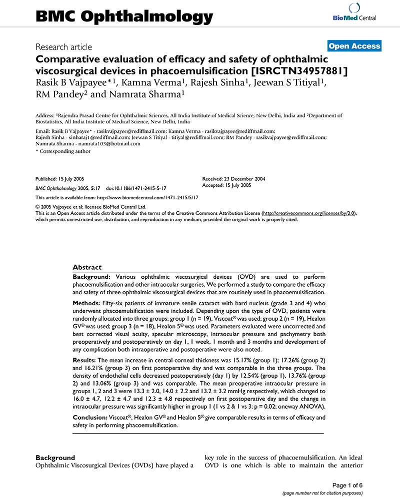 Comparative evaluation of efficacy and safety of ophthalmic viscosurgical devices in phacoemulsification.jpg